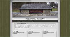 Desktop Screenshot of hiddenvalleyhoa.net